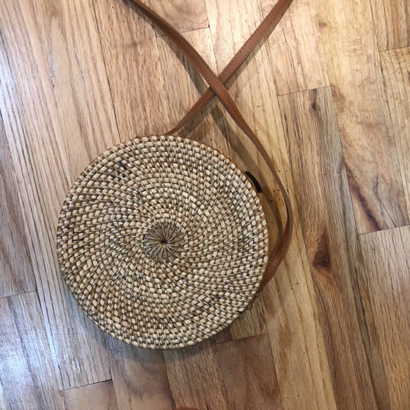 Straw circle bag - Picture 8 of 17